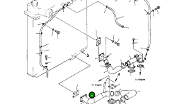 Трубка 209-03-51451 Komatsu
