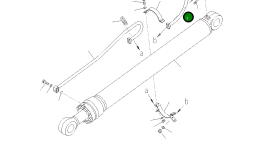 Трубка 208-62-64620 Komatsu