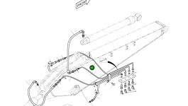 Труба 140-01433B Komatsu
