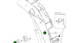 Трубка 209-70-75261 Komatsu