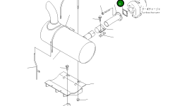 Трубка 6209-11-5761 Komatsu