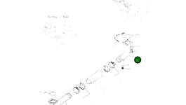 Трубка 2A5-62-15160 Komatsu