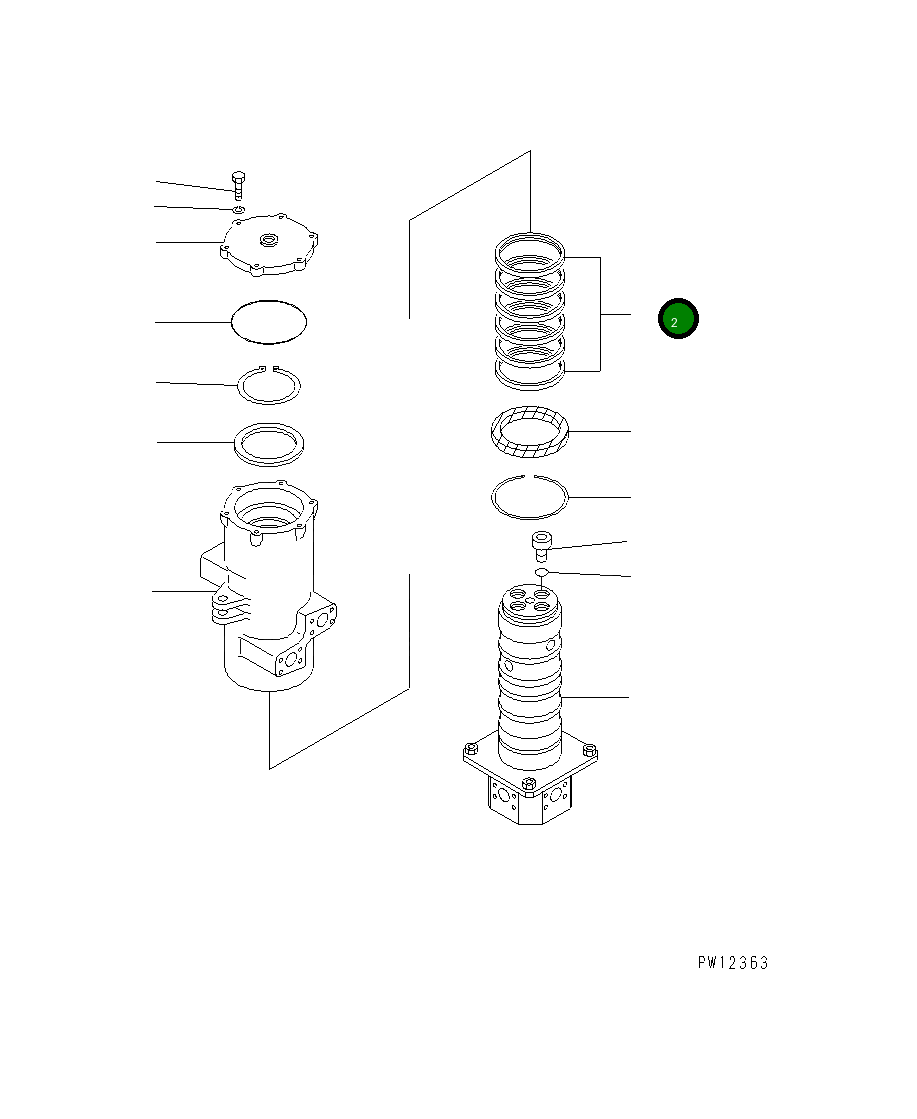 Уплотнение 703-15-95011 Komatsu