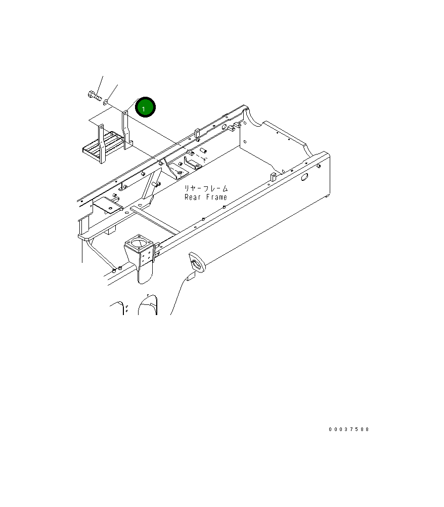 Ступень 417-04-31131 Komatsu