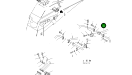 Трубка 208-72-67520 Komatsu