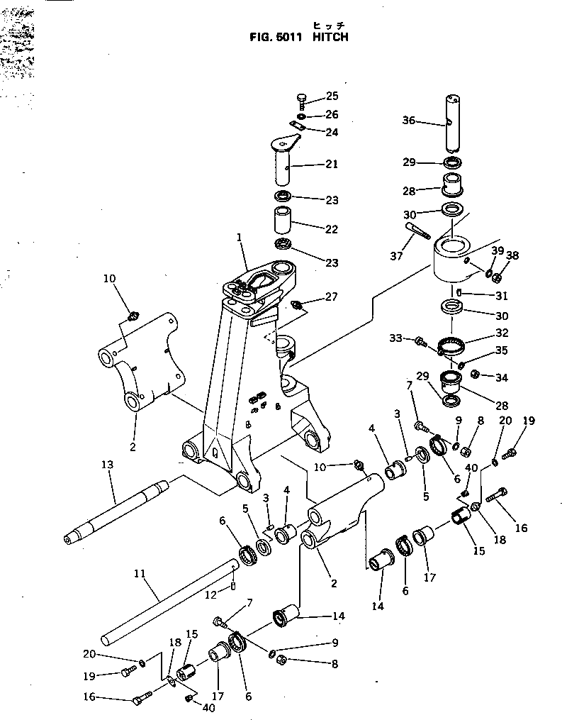 Сцепное устройство 283-47-11112 Komatsu