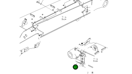Трубка 208-72-71630 Komatsu