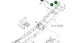 Угол 8295-75-3350 Komatsu