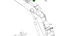 Трубка 209-62-75850 Komatsu