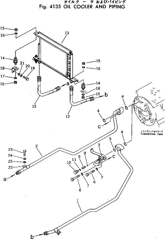 Трубка 113-49-31140 Komatsu