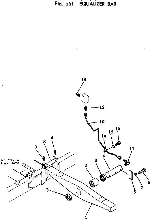 Трубка 125-50-31220 Komatsu