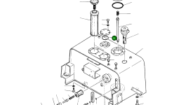 Уплотнительное кольцо S8001050 Komatsu