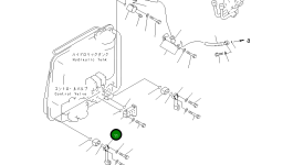 Трубка 17M-61-24120 Komatsu