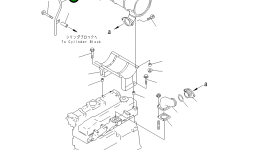 Трубка 6206-11-5421 Komatsu