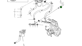 Труба YMR001032 Komatsu
