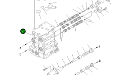 Управляющий клапан 723-63-21102 Komatsu