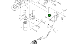 Трубка 6219-71-8250 Komatsu