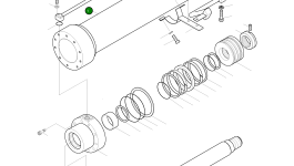 Трубка 03B625-2 Komatsu
