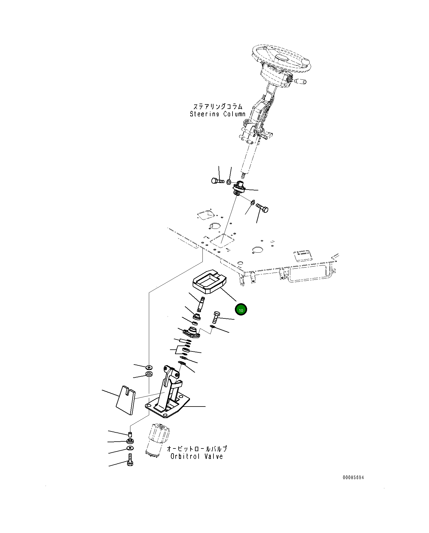 Уплотнение 419-40-42141 Komatsu