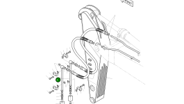 Труба 140-00445 Komatsu