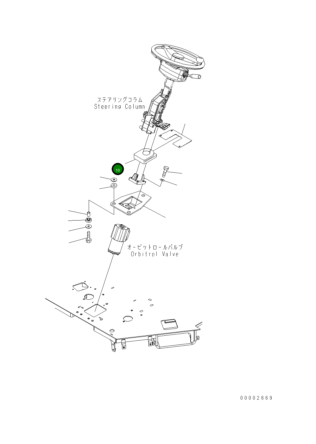 Уплотнение 418-40-32142 Komatsu