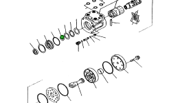 Уплотнение 416-64-15581 Komatsu