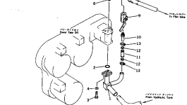 Трубка 208-62-19151 Komatsu