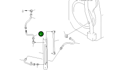 Трубка 427-16-21820 Komatsu