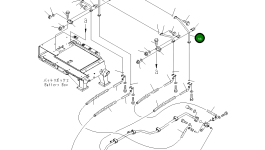 Трубка 42C-16-11740 Komatsu