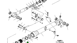Трубка 206-63-73470 Komatsu