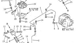 Шланг 23S-61-15140 Komatsu