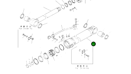 Цилиндр 721-13-18321 Komatsu