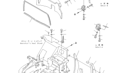 Уплотнение 21X-54-33180 Komatsu