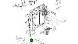 Трубка 207-01-D1120 Komatsu