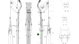 Трубка 208-70-KC770 Komatsu