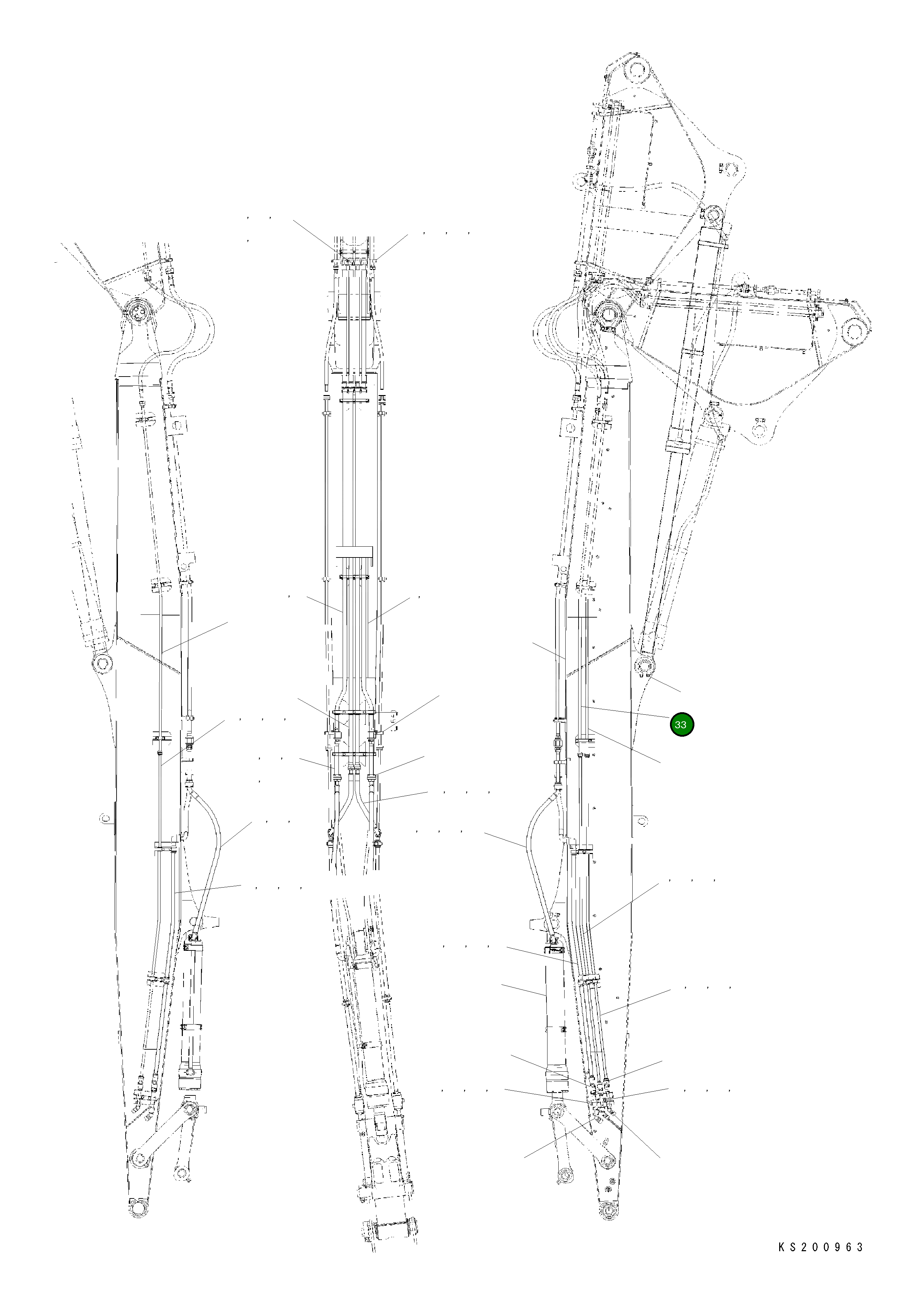 Трубка 208-62-87280 Komatsu