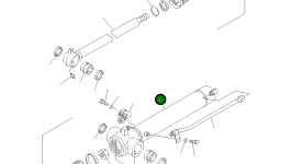 Цилиндр 21U-63-66442 Komatsu