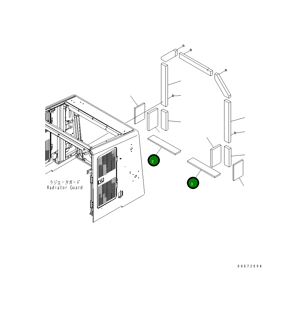 Уплотнение 426-54-46681 Komatsu