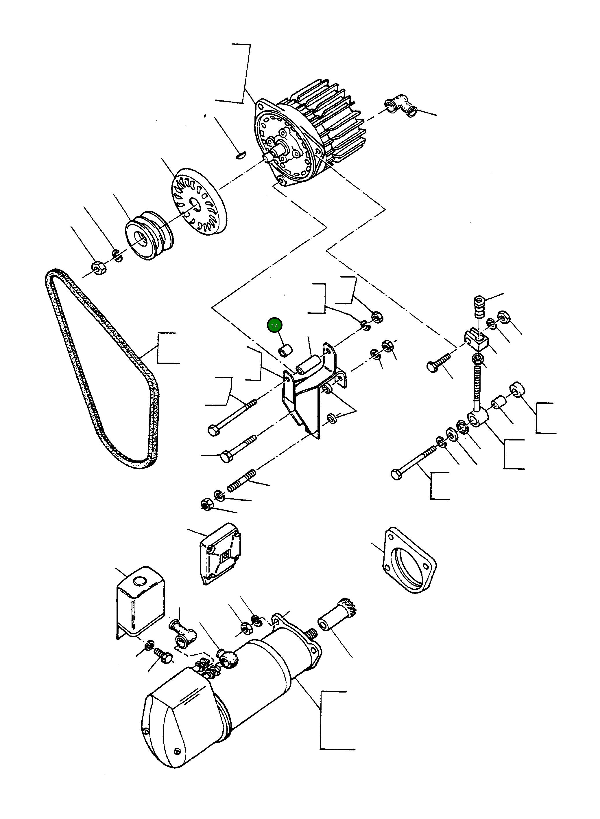 Трубка 3093439M1 Komatsu