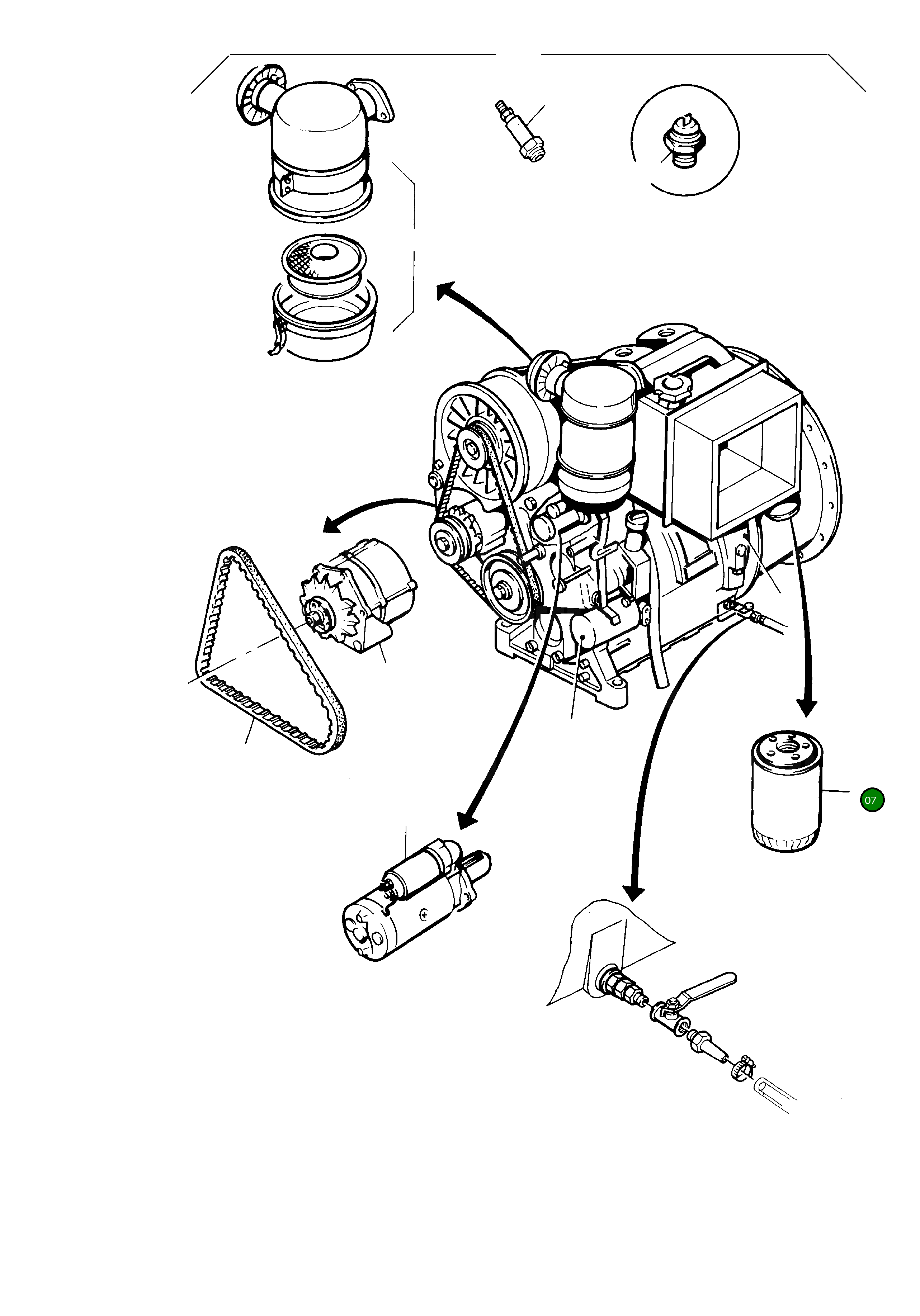 Топливный фильтр 471 869 Komatsu