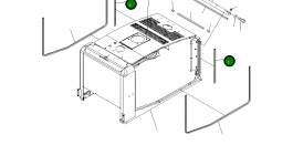 Уплотнение 418-54-32490 Komatsu