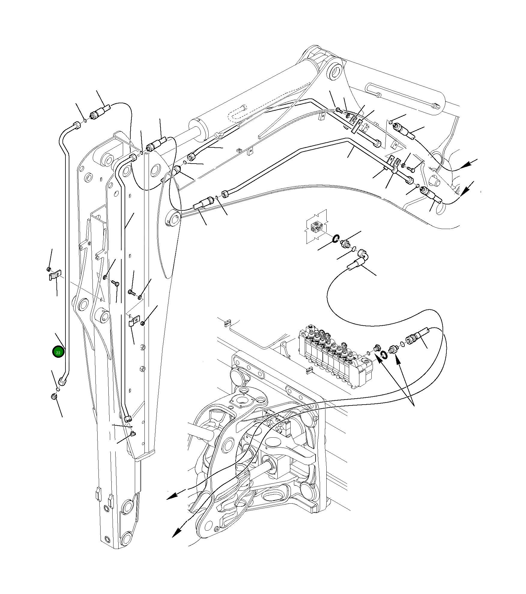 Труба 42N-62-18970 Komatsu