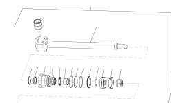 Цилиндр 42U-63-H0P69 Komatsu