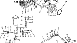Трубка 202-62-46110 Komatsu
