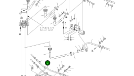 Трубка 209-62-74141 Komatsu