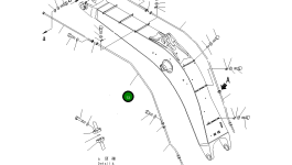 Трубка 209-62-78560 Komatsu