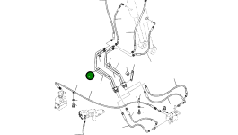 Трубка 208-62-A1530 Komatsu