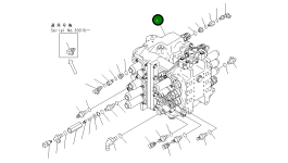 Управляющий клапан 709-99-14702 Komatsu