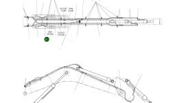 Труба 2140-1265B Komatsu