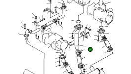 Трубка 209-62-55370 Komatsu